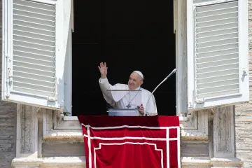 Pope Francis gives the Sunday Angelus address